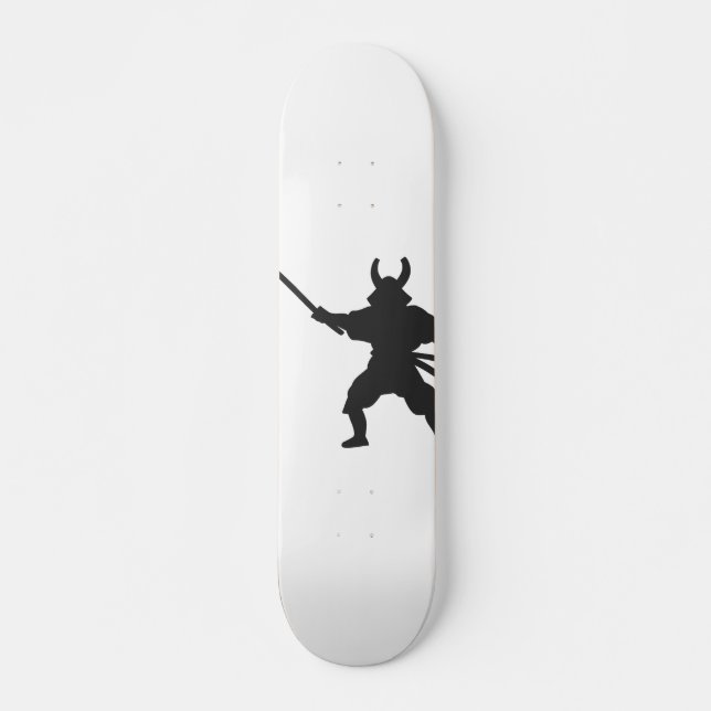Skate Samurai Warrior com espada - Escolha a cor de trás (Frente)