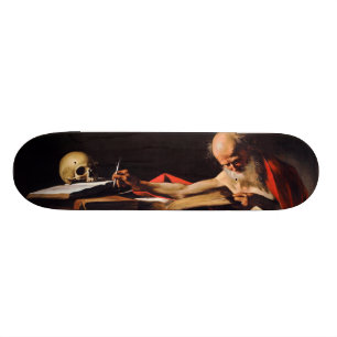 Skate São Jerônimo Escrevendo por Michelangelo Caravaggi
