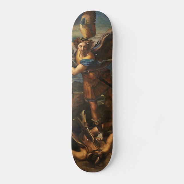 Skate São Miguel Derrotando Satanás (Frente)