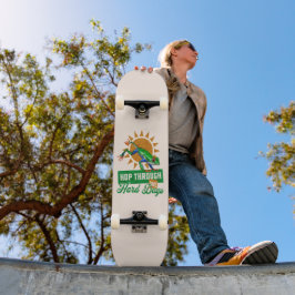 Skate Sapo da Árvore Amazônica Engraçado Citação Positiv