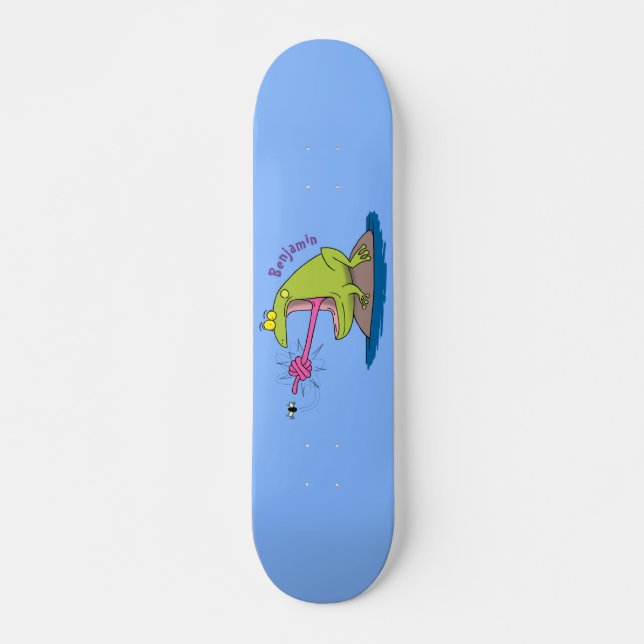 Skate Sapo engraçado e desenho animado (Frente)