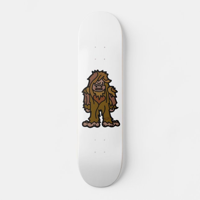 Skate sasquatch skatin'. (Frente)