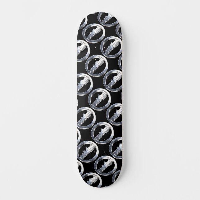 Skate satomi motorsport cromo  (Frente)