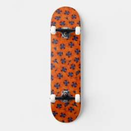 Skate Scarlet Orange Poppy Sem Costura