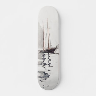 Skate Schooner com duas pernas, com Dory, por Winslow Ho