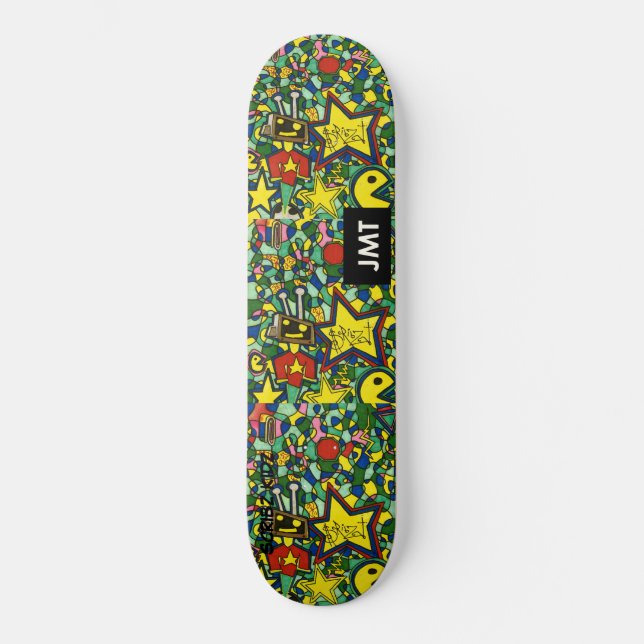 SKATE SCRIBZ KIDZ SKATEBOARDS / JMT (Frente)