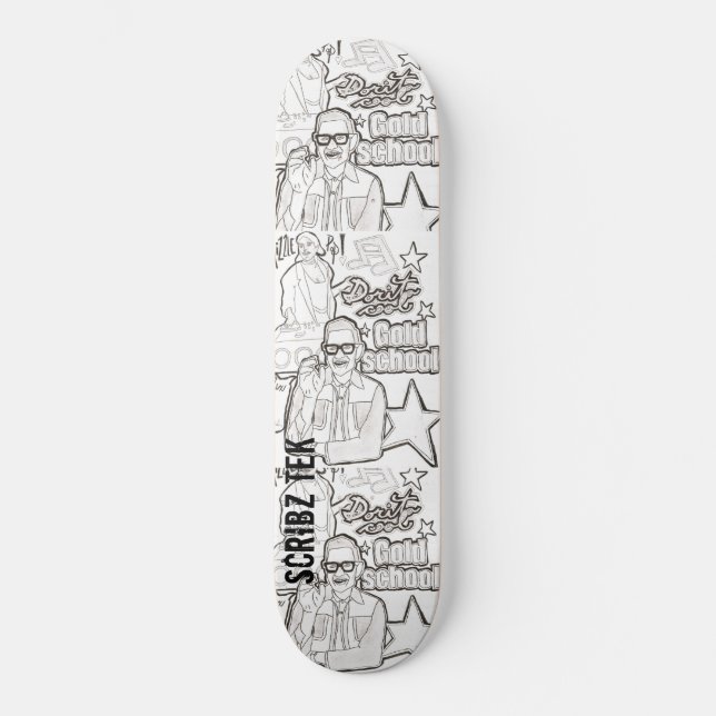 SKATE SCRIBZ TEK SKATEBOARDS / JMT EUA (Frente)