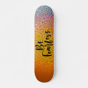 Skate Seja sem medo Fundo das bacias hidrográficas
