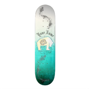 Skate Selos de Inuit Personalizados e Urso Polar