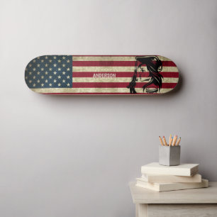Skate Senhora Pirata Americana Personalizada