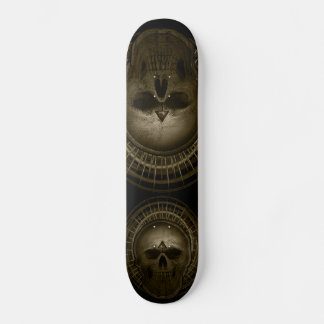 skate Sepia Skull
