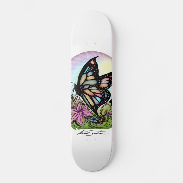 Skate Serenidade da Borboleta (Frente)