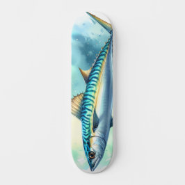 Skate Série Aquarela: Cavala