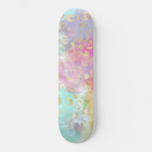 Skate Série de Pintura Leopardo Design 2   