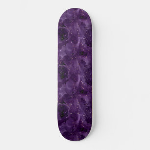 Skate Série Design Galáxia Roxa 8
