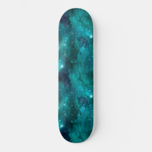 Skate Série Teal Galaxy Design 8
