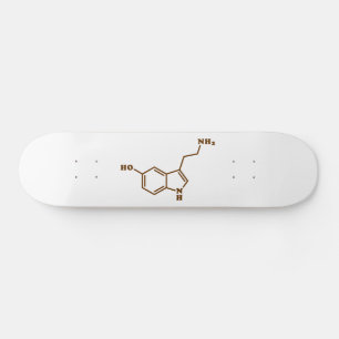 Skate Serotonina Fórmula Química Molecular