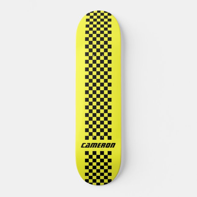 Skate Seu nome Cores Completamente Personalizadas - Faix (Frente)