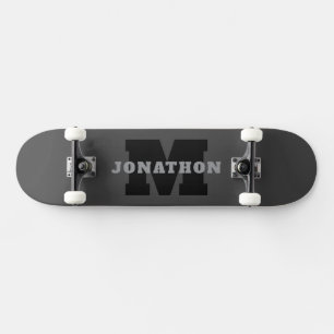 Skate Seu Nome ou Nome da Empresa Moderno Masculino Ci