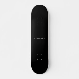 Skate Seu Nome Texto Personalizável Estiloso