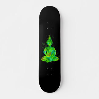Skate Silhueta Verde Buda
