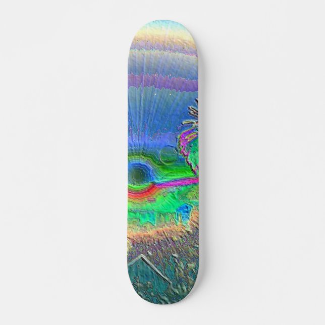 Skate Silverlake Sunset Negativo (Frente)