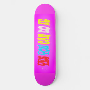SKATE SIM, ELA ENCORAJA GRÁFICOS DE MENSAGENS?