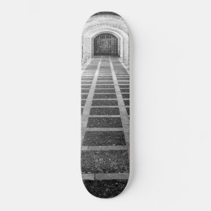 Skate Simetria em preto e branco