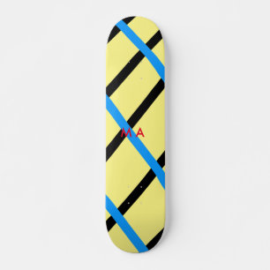 Skate Simples monograma adicione seu nome com letra míni