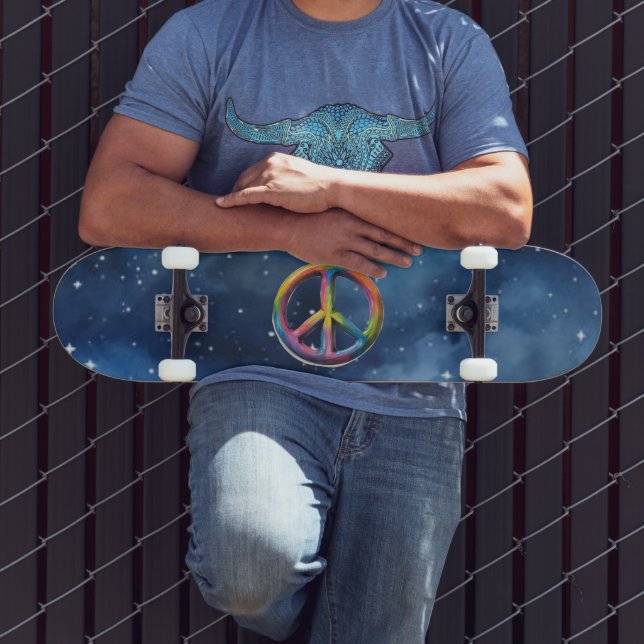 Skate Sinal de Paz no Espaço (Ao ar livre 3)