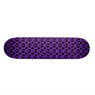 Skate Sinal de paz roxo