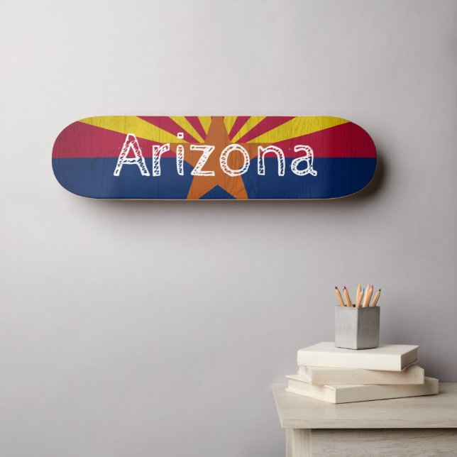 Skate Sinalizador de arizona (Arte de parede (Horz))