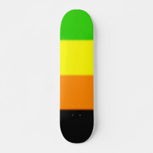 Skate Sinalizador do Orgulho Aromântico de Queda