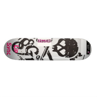 Skate sk8ter, legal, krooked, sincronização de bordo