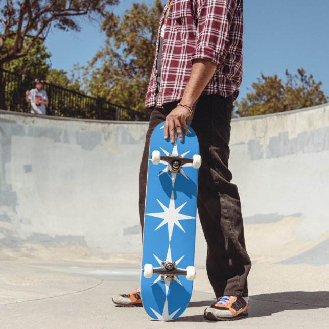 Skate Skatebaord azul (Ao ar livre 2)