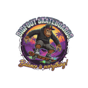 Skate Skateboards Bigfoot - O Equilíbrio é Tudo