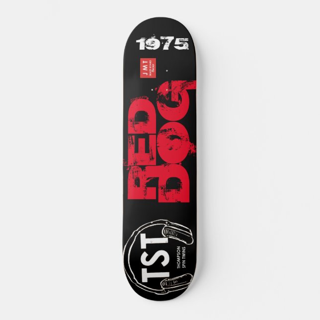 SKATE SKATEBOARDS DE CÃO VERMELHO / JMT EUA (Frente)