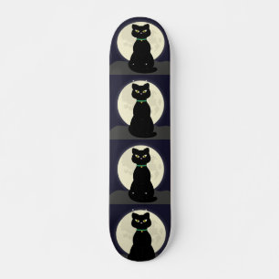 SKATE SKATEBOARDS DE MOONILHA DE GATO PRETO