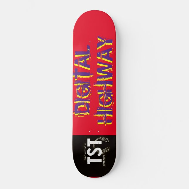 SKATE SKATEBOARDS DIGITAIS / TST / JMT (Frente)