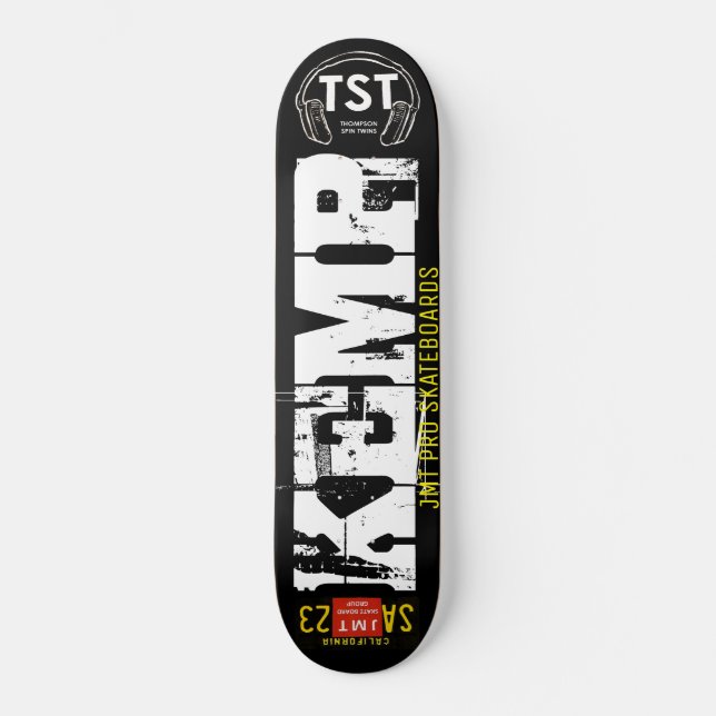 Skate SKATEBOARDS do KEMP/JMT EUA (Frente)