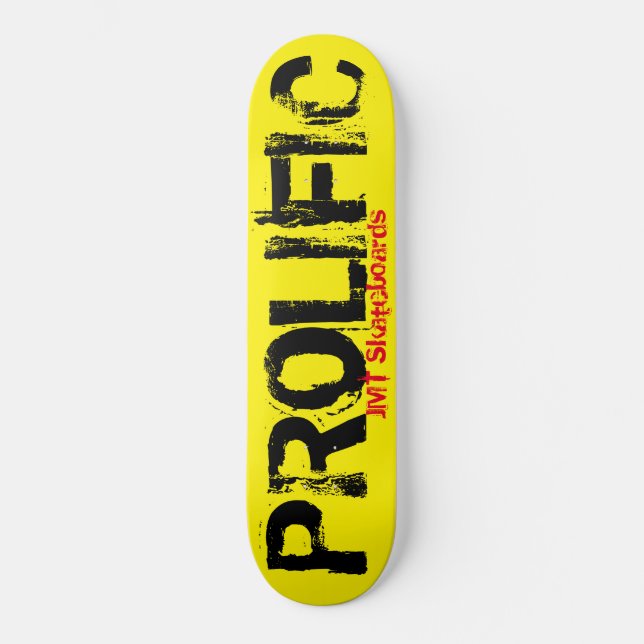 SKATE SKATEBOARDS PROLIFIC/JMT (Frente)