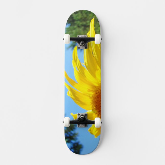 Skate Skateboards Sunflower personalizados Presentes per (Frente)