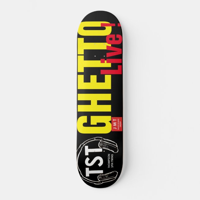 SKATE SKATEBOARDS VIVOS GHETTO / JMT (Frente)