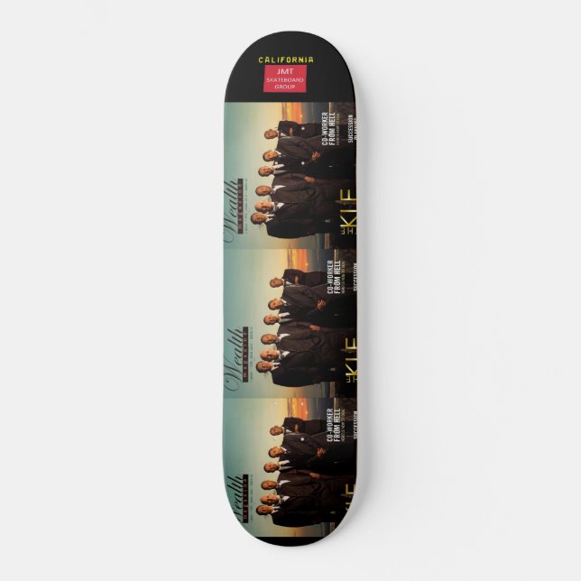 SKATE SKATEBOARDS WEALTH / JMT EUA (Frente)