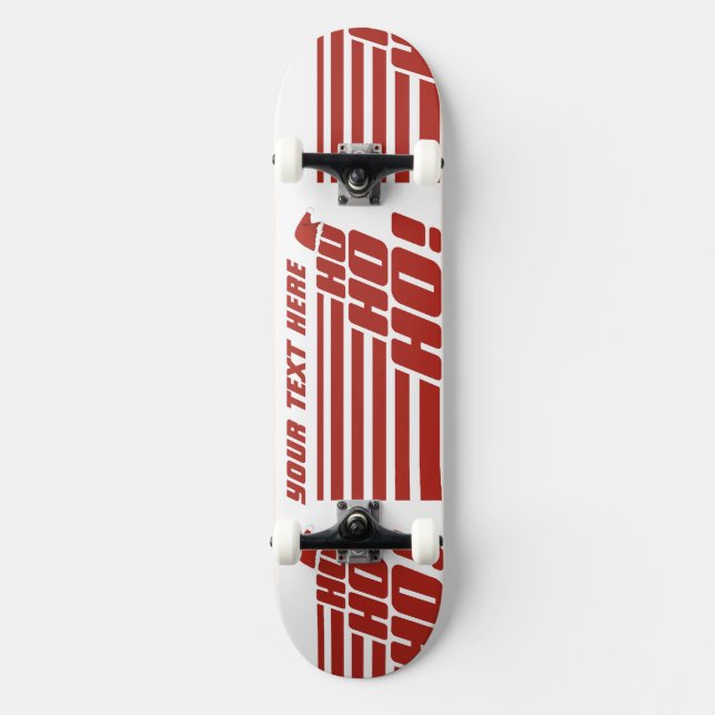 Skate skateboards Xmas personalizadas Ho Ho (Frente)