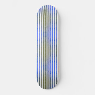 Skate skater de linhas verdes-azuis