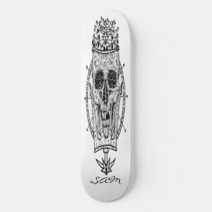 Skate Skeleton personalizado rei náutico