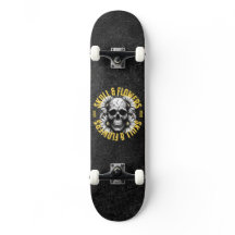 Skull and Flowboard