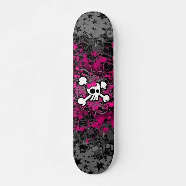 Skate Skull e Crossbones (Frente)