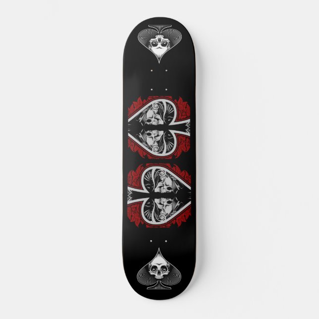 Skate Skull Spades (Frente)